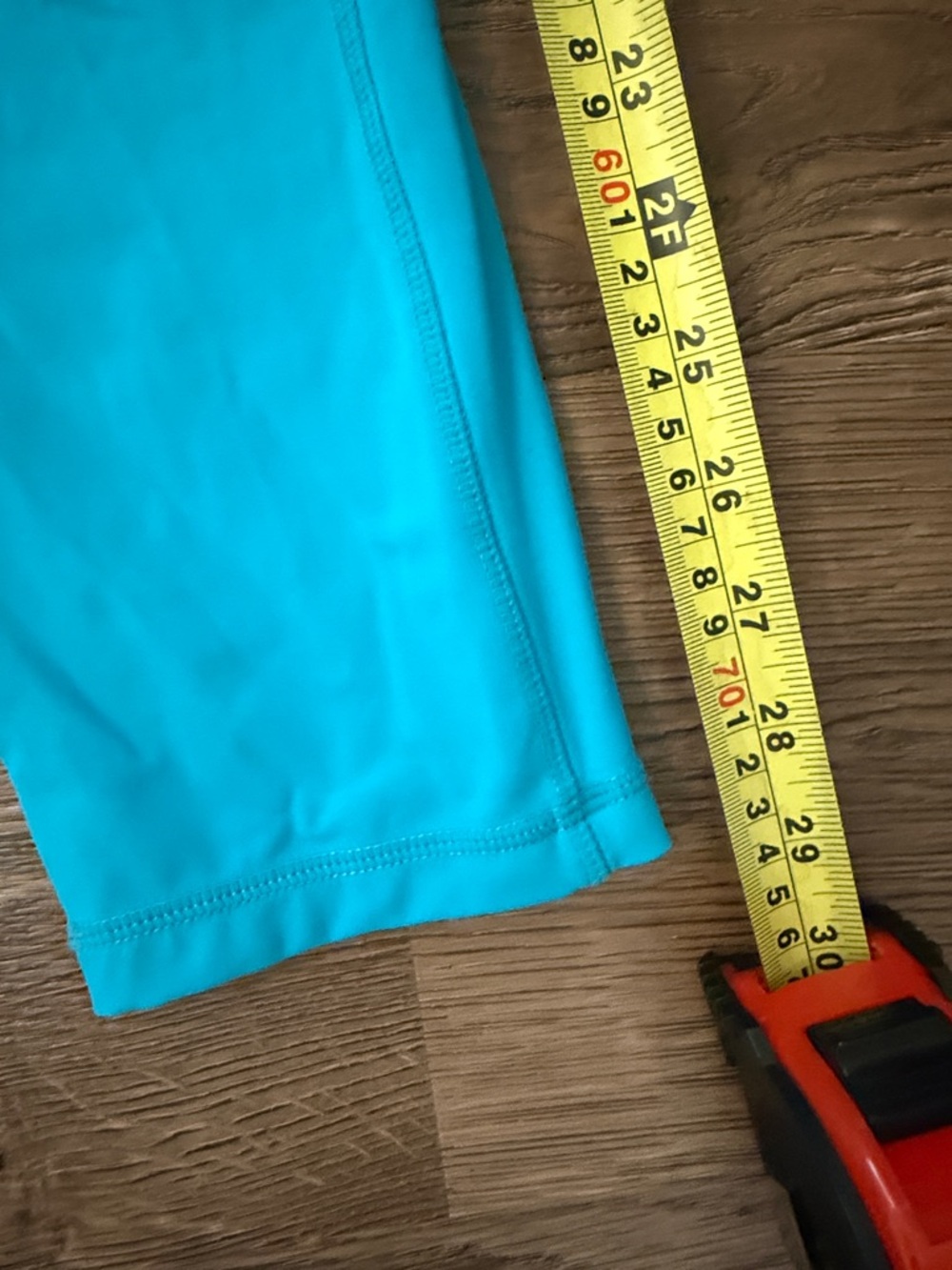 lululemon athletica Bright Aqua Active Leggings Size 6 - Picture 3 of 8